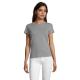 Camiseta de mujer Regent 150g/m2 Ref.MDS02758-GRIS JASPEADO