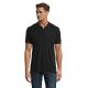 Planet hombre polo 170g Planet men Ref.MDS03566-NEGRO/ NEGRO OPACO