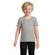 Camiseta para niño Crusader 150g/m2 Ref.MDS03580-GRIS JASPEADO