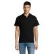 Polo hombre-170g Summer ii Ref.MDS11342-NEGRO/ NEGRO OPACO