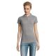 Perfect-Polo mujer-180g Perfect women Ref.MDS11347-GRIS