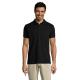 Prime polo hombre 200g Prime men Ref.MDS00571-NEGRO/ NEGRO OPACO