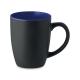 Taza publicitaria de cerámica bicolor 290 ml Lim Ref.MDMO6840-AZUL MARINO 