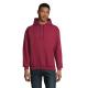 Sudadera unisex Condor Ref.MDS03815-BURGUNDY