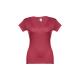 Camiseta de mujer Thc Athens 150g/m2 Ref.PS30118-ROJO MATIZADO