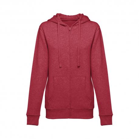 Sudadera para mujer con cremallera y capucha Thc amsterdam women