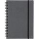 Cuaderno de cuero reciclado Egon Ref.GI1103675-NEGRO 