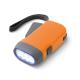 Linterna dynamo con 3 leds Eddie Ref.PS94720-NARANJA 