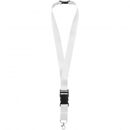 Lanyard con hebilla separable y clip de seguridad Yogi