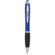 Bolígrafo stylus de color con empuñadura negra nash (tinta azul) Nash (tinta azul) Ref.PF106903-AZUL REAL/NEGRO INTENSO 