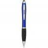 Bolígrafo stylus de color con empuñadura negra nash (tinta azul) Nash (tinta azul)