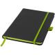 Libreta a5 de tapa dura Color-Edge Ref.PF106907-NEGRO INTENSO/LIMA 