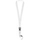 Lanyard con hebilla separable y enganche para móvil Sagan Ref.PF102508-BLANCO 