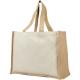 Bolsa tote para la compra de lona y yute de 320 g/m² Varai Ref.PF210701-NATURAL/NATURAL 