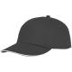 Gorra de 5 paneles con ribete Styx Ref.PF38668-GRIS 