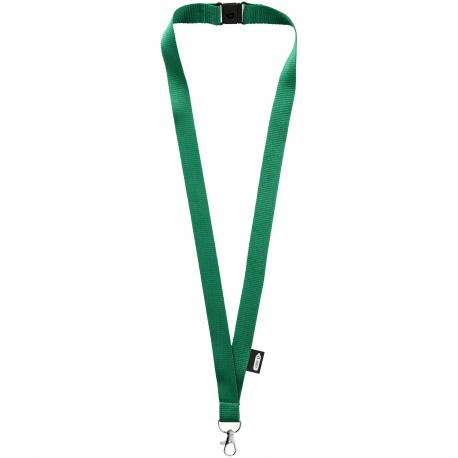 Lanyard de PET reciclado con cierre independiente Tom