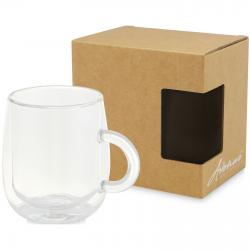 Taza de vidrio de 330 ml Iris