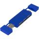 Multipuerto USB 2.0 dual Mulan Ref.PF124251-AZUL REAL 