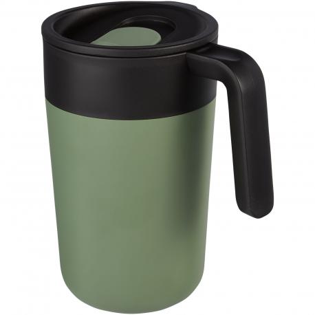 Taza de 400 ml con doble pared reciclada Nordia