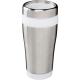 Vaso con aislamiento de acero inoxidable reciclado de 410 ml con certificación RCS elwood Elwood Ref.PF100763-BLANCO 