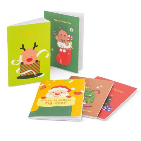 Set 10 libretas navideñas 'artikum'