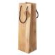 Bolsa papel efecto madera 1 botella 'abeto' Ref.CF10680- 