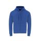 Sudadera adulto capucha + cremallera Walder Ref.21299-AZUL