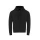 Sudadera adulto capucha + cremallera Walder Ref.21299-NEGRO