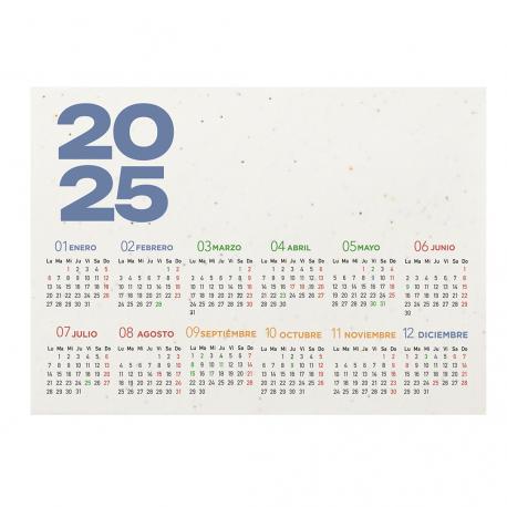 Calendario sobremesa semilla Koryo