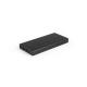 Power bank 10000 mah en aluminio 100% reciclado Dorothy 10 Ref.PS97165-NEGRO 