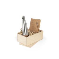 El kit corcho es un conjunto de productos que enfatiza la simplicidad de un material natural como el corcho Kit cork