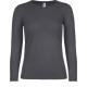 Camiseta e150 manga larga mujer Ref.TTCGTW06T-GRIS OSCURO