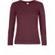 Camiseta e190 manga larga mujer Ref.TTCGTW08T-BURGUNDY