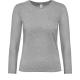 Camiseta e190 manga larga mujer Ref.TTCGTW08T-GRIS DEPORTIVO