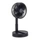 Ventilador de sobremesa recargable DOM510N Ref.LIDOM510N-NEGRO 