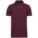 Polo piqué bio180 hombre Ref.TTK2025-WINE