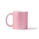 Taza de cerámica con efecto purpurina diseñada especialmente para sublimación FIONA Ref.RTZ1508-ROSA CLARO 