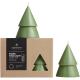 Originalhome set de 2 velas árbol de navidad - M  Ref.PF126324-VERDE MEZCLA 