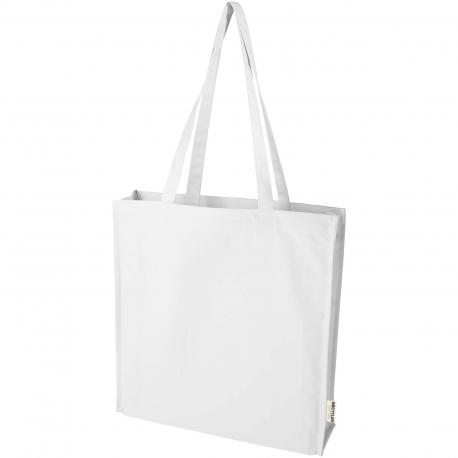 Bolsa tote algodón reciclado 100% GRS con refuerzos de 270 g/m² florida 14l Florida 14l