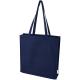 Bolsa tote algodón reciclado 100% GRS con refuerzos de 270 g/m² florida 14l Florida 14l Ref.PF120737-AZUL MARINO 