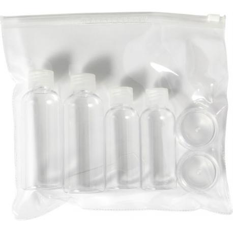 Set de viaje de PETG para cosméticos Dolores