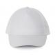 Gorra poliéster - 5 paneles Ref.TTKP157-BLANCO 