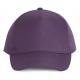 Gorra poliéster - 5 paneles Ref.TTKP157-PURPURA 