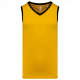 Camiseta de baloncesto hombre Ref.TTPA4050-AMARILLO DEPORTIVO/NEGRO