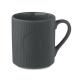 Taza de cerámica mate 340 ml Ribmug Ref.MDMO2397-GRIS OSCURO 