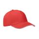 Gorra de béisbol 6 paneles Buffalo Ref.MDMO1464-BLANCO/ROJO 