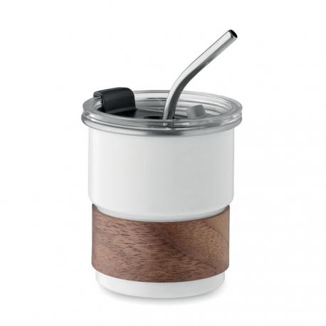 Vaso de pared simple 260 ml Mate