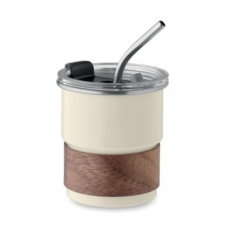 Vaso de pared simple 260 ml Mate