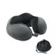 Almohada de viaje espuma Hedrest Ref.MDMO2479-GRIS OSCURO 