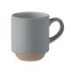 Taza de cerámica 170 ml Cerack Ref.MDMO2493-GRIS 